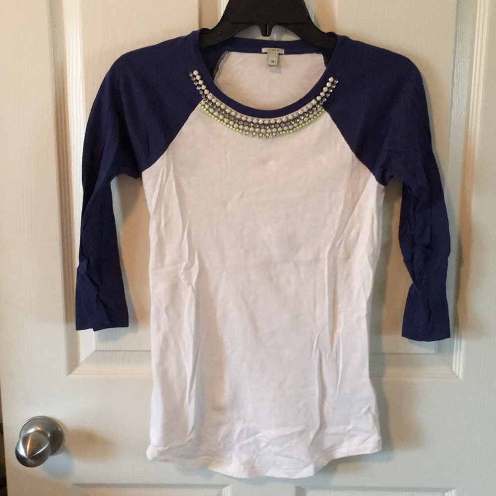 Jcrew baseball tee